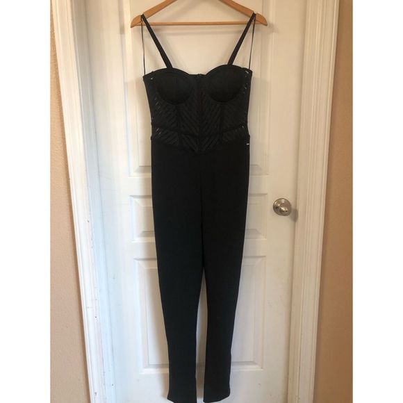 IRIS BASIC LOS ANGELES TAPERED LEG JUMPSUIT SZ XL - Picture 3 of 8